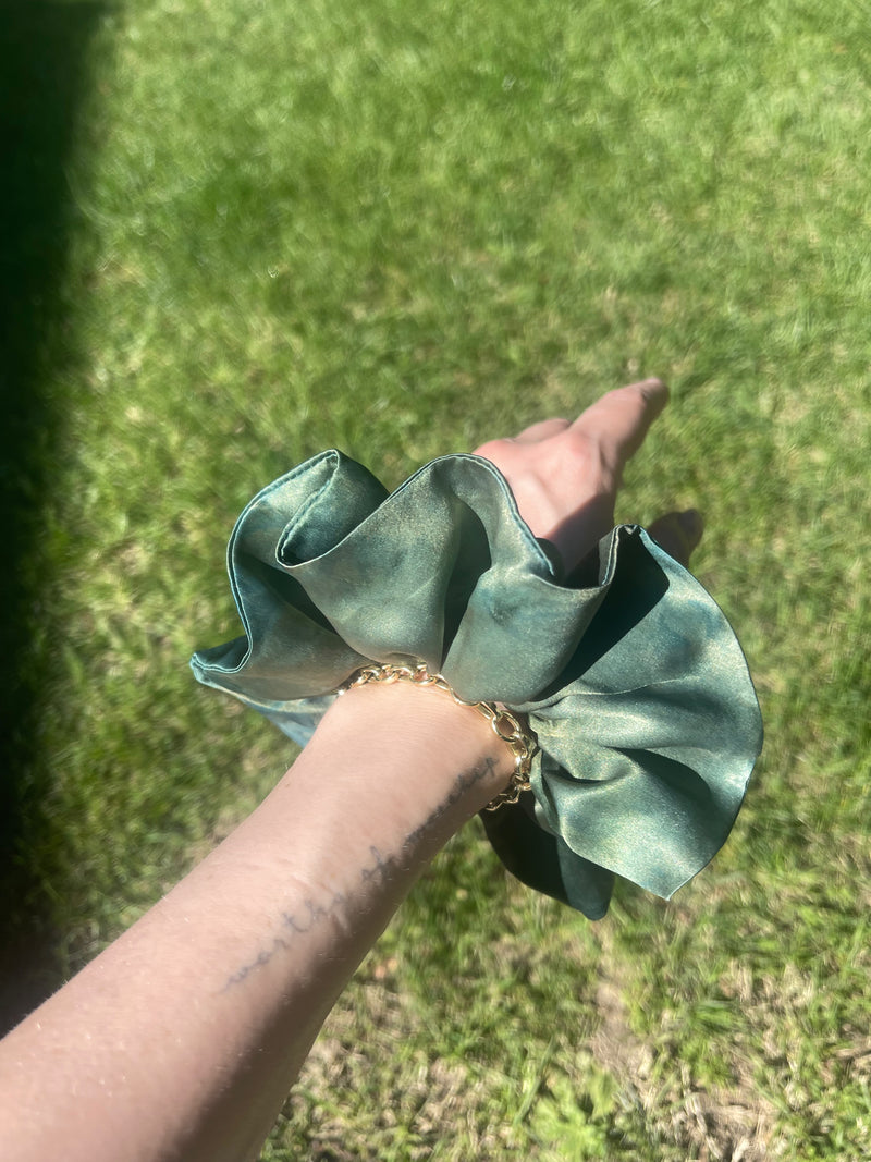 SCRUNCHIE - Aged Verdigris